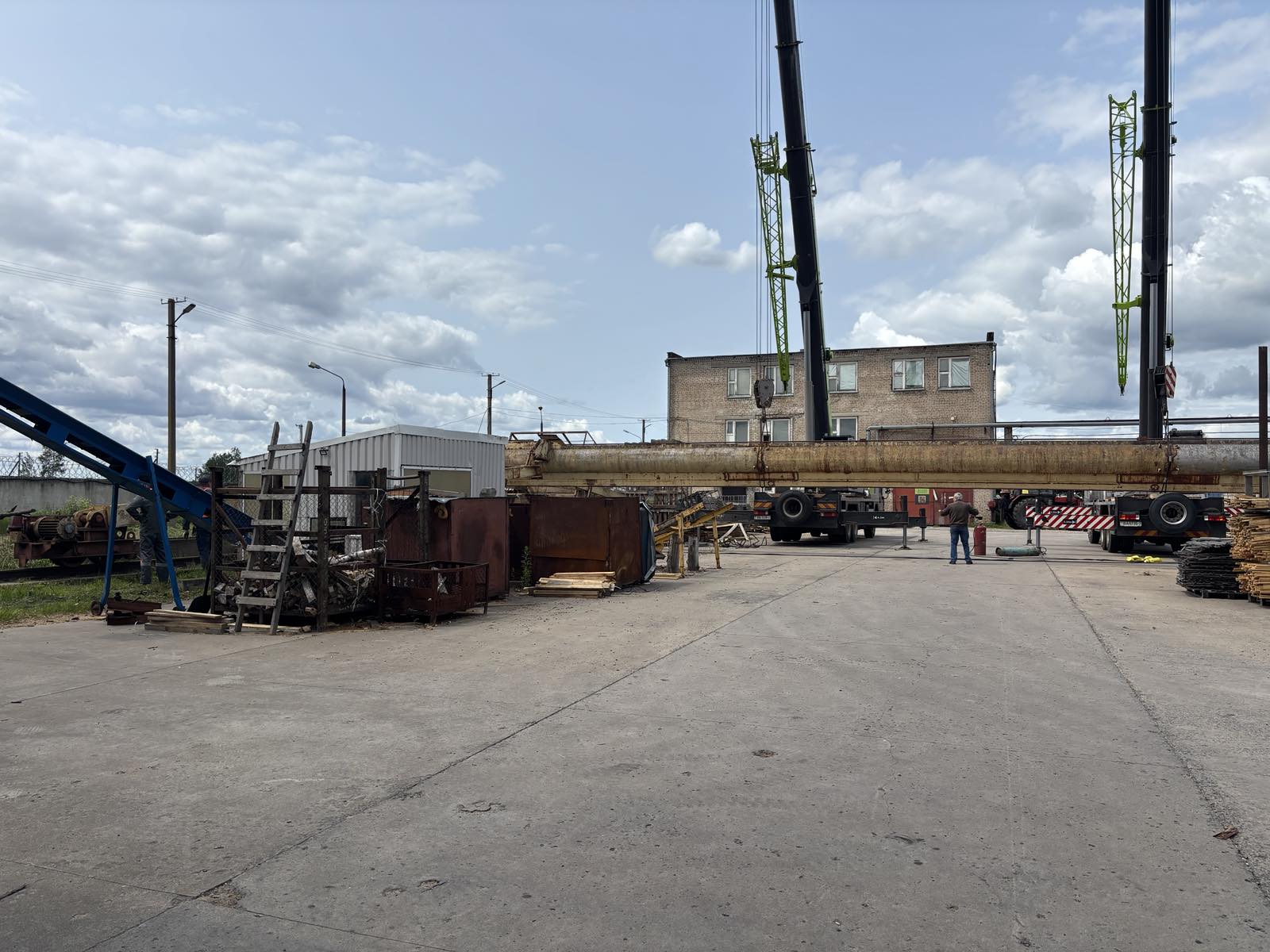 Демонтаж автокрана Смолевичи