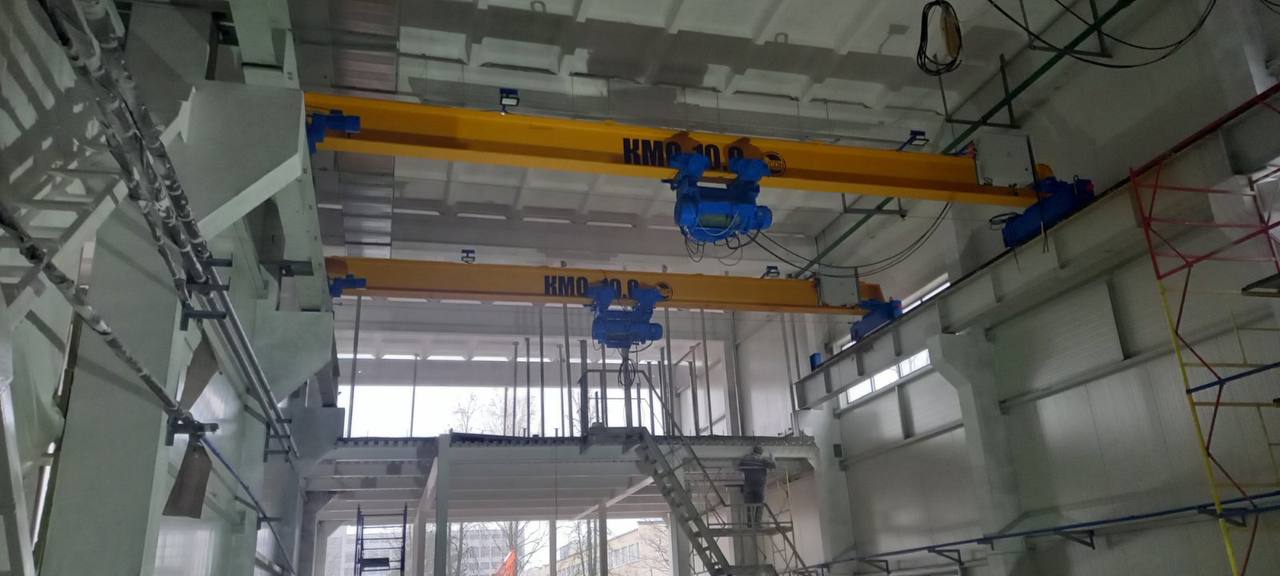 Модернизация мостового крана 12,5т с заменой кабины управления и электрооборудования