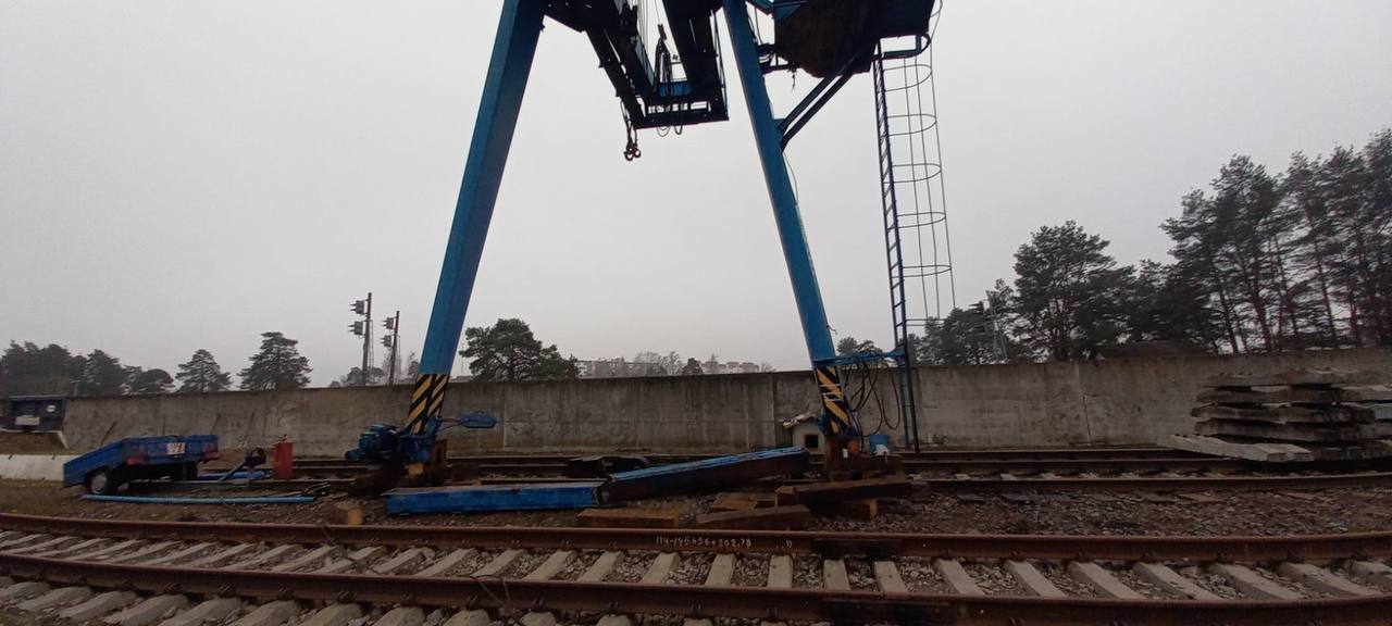 Модернизация мостового крана 12,5т с заменой кабины управления и электрооборудования