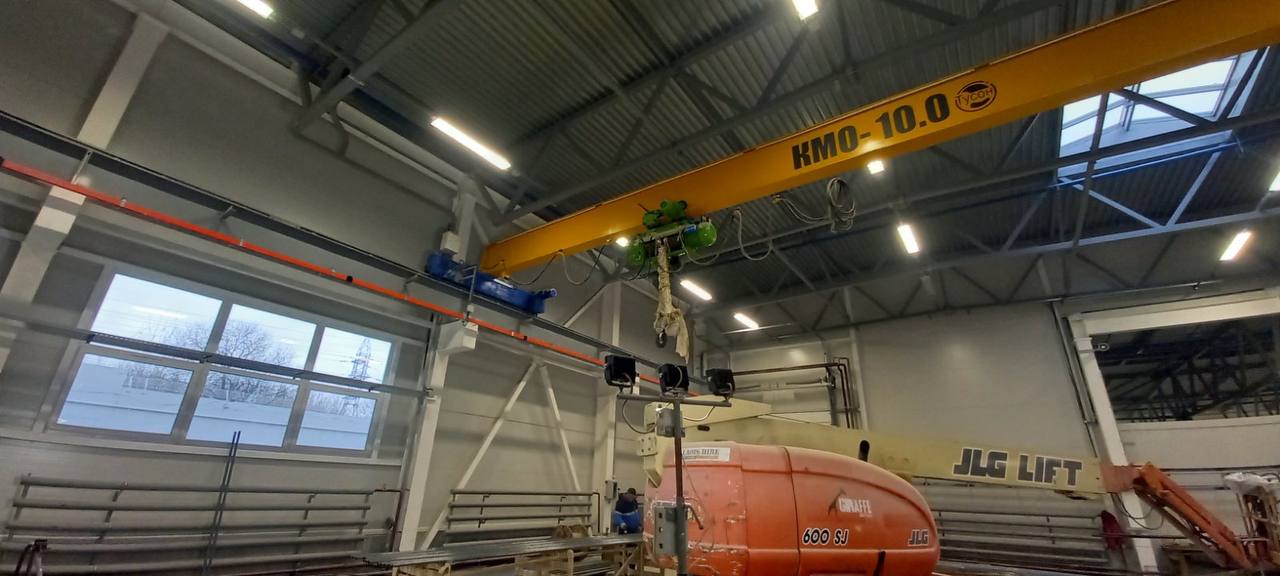Модернизация мостового крана 12,5т с заменой кабины управления и электрооборудования