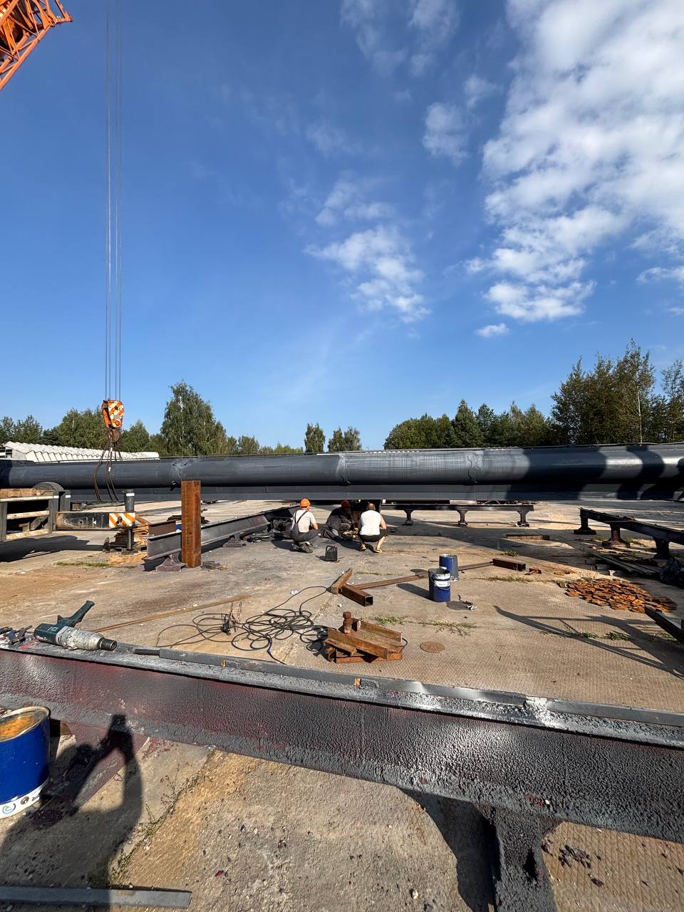 увеличение пролета мостового крана